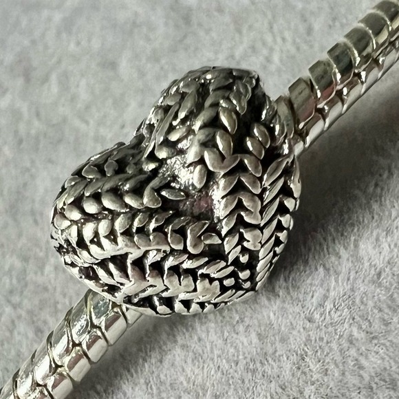 Angel Wings Heart Charm fits PANDORA - Picture 2 of 11